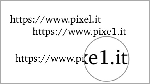 Modifica dell'indirizzo web